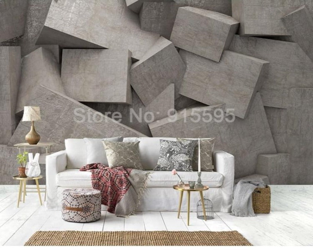 3D Wallpaper Space Geometric